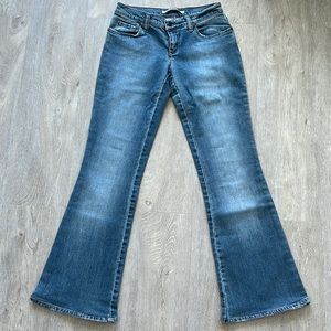 Mavi jeans slim boot cut, super low rise size 27